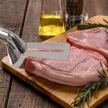 Stainless Steel Slotted Fish Tong – Double - Sided Cooking Spatula (1 Pc / 23 Cm) - justgrabit.in | Just Grab It