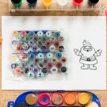 Paint by Number Kits 2 Set 24 Number Color, 6 paint brushes (2 Set) - justgrabit.in | Just Grab It