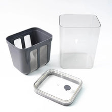 2 in 1 Yogurt Strainer with Storage Box – 1100ml (Plastic + Steel) - Justgrabit Inc.