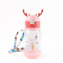 Cute Cartoon Water Bottle Approx 450ML (1 Pc) - justgrabit.in | Just Grab It
