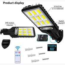 High - Power Solar LED Street Light with Motion Sensor & Remote Control - justgrabit.in | Just Grab It