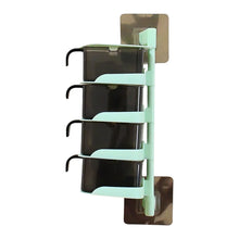 Rotating Spice Jars Vertical Rotatable Seasoning Box 5 Section / Tier With 5 Spoon (1 Set) - justgrabit.in | Just Grab It