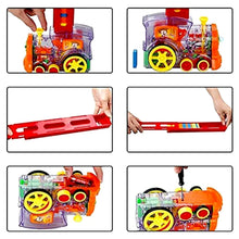 Transparent Funny Train Engine Block Set – 60 - Piece Music & Lights (Batteries Not Included) - Justgrabit Inc.