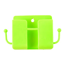 1 Pc Neon Green Wallmount Mobile Stand With Hook - justgrabit.in | Just Grab It