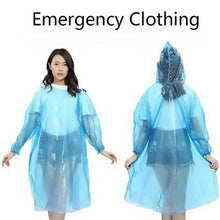 Plastic pocket sized Raincoat, Reusable Free Size Raincoat - Justgrabit Inc.