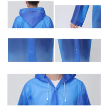 Adult Portable Rain Coat, Men & Women Outdoor Traveling Eva Material Raincoat - justgrabit.in | Just Grab It