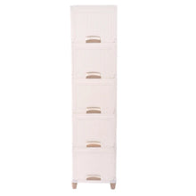 Multi - Purpose 5 - Layer Plastic Storage Drawer Cabinet for Home and Office - Justgrabit Inc.