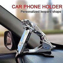 Jaguar Leopard Shape Plastic Phone Clip, Mobile Phone Holder For Car Use - justgrabit.in | Just Grab It