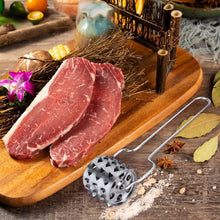 Stainless Steel Meat Tenderiser | Kitchen Multipurpose Hammer (1 Pc) - justgrabit.in | Just Grab It