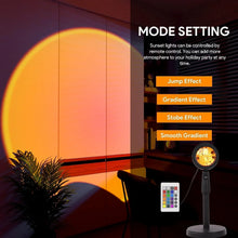 Multi Colors Sunset Lamp, Sunset Projection Lamp LED Night Lights - Justgrabit Inc.