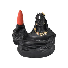 Adiyogi Shiva Backflow Smoke Fountain Incense Holder Burner (1 Pc) - justgrabit.in | Just Grab It