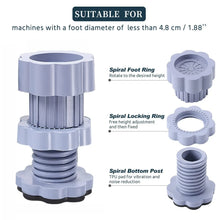 Washing machine support, anti vibration washing machine support adjustable washer anti vibrasion pads, washer & dryer pedestals, Washing Machine Accessory Anti - Skid Pad PVC Lifting Pad Non - Slip ( 1 Pc ) - Justgrabit Inc.