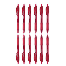 Red Colour Gel Pen Set, Set of 12 Pcs - justgrabit.in | Just Grab It