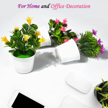 Flower Pot Artificial Decoration Plant | Natural Look & Plastic Material For Home , Hotels , Office & Multiuse Pot - justgrabit.in | Just Grab It