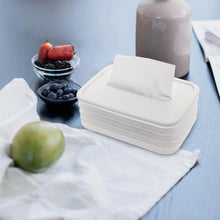 Simple Silicone Tissue Holder – Cube/Cylinder Tissue Box for Bathroom, Office, Car & Bedroom - Justgrabit Inc.