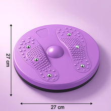 Waist Twisting Disc Portable Magnetic Body Twister Board with Acupressure Massage - justgrabit.in | Just Grab It