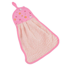 Microfiber Wash Basin Hanging Hand Kitchen Towel Napkin with Loop - justgrabit.in | Just Grab It