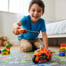 Launcher Bike Racing Toy for Kids with Manual Pull Launcher - justgrabit.in | Just Grab It