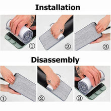 Microfiber Flat Mop Refill Pad For Dry and Wet Cleaning of All Smooth Floors Pad (3 Pc Set) - Justgrabit Inc.