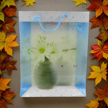 Plastic Transparent Bag With Handle (1 Pc / 34 x 26 Cm) - Justgrabit Inc.