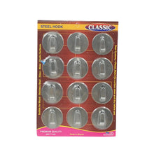 Self - Adhesive Wall Hooks (12 Pcs): Steel, Multipurpose for Home - Justgrabit Inc.