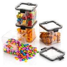 4Pc Square Container 700Ml Used For Storing Types Of Food Stuffs And Items. - Justgrabit Inc.