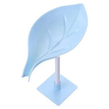 Soap Holder Leaf - Shape Self Draining Soap Dish Holder, With Suction Cup Soap Dish Suitable for Shower, Bathroom, Kitchen Sink - Justgrabit Inc.