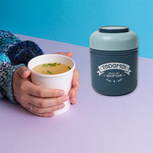 Steel Soup Cup Vacuum Airtight Soup Cup For Home , Office Use ( 550ml ) - justgrabit.in | Just Grab It