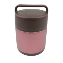 Vacuum insulated lunch box, 304 stainless steel, used for lunch storage, double - layer travel hiking picnic food jar, with folding spoon and handle BPA Free Thermos Lunch Box for Kids Adults (1600 ML) - Justgrabit Inc.
