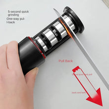 3 - Stage Knife Sharpener, Knife grinder Three - sided blade for both water (1 Pc) - Justgrabit Inc.