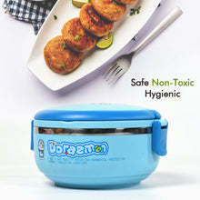 Single Layer Doraemon Steel Lunch Box – Premium Lunch Box for Office & School - justgrabit.in | Just Grab It