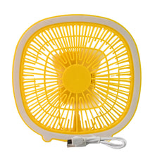 USB PORTABLE MINI DESK FAN WITH LIGHT (1 PC) - justgrabit.in | Just Grab It