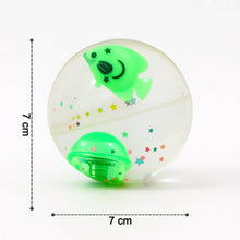 Light - Up Bouncy Fish Ball – Impact - Activated LED Flashing Sensory Toy (1 Pc) - justgrabit.in | Just Grab It