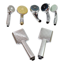 Plastic High Pressure Handheld Shower Head (1 Pc / Mix Design & Size) - justgrabit.in | Just Grab It