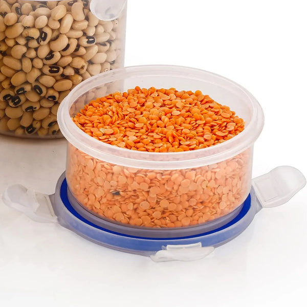 Leakproof & Airtight: 3 Pc Round Food Storage Set (500ml - 1500ml) - Justgrabit Inc.