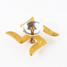 Auspicious Swastik - Base Pooja Diya - (1 Pc) - justgrabit.in | Just Grab It