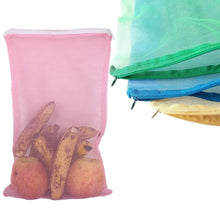 Fridge Bags for Fruits and Vegetables with Zip Net (Multicolour) - Justgrabit Inc.
