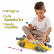 Musical Car Piano Xylophone Toy, Plastic Car Xylophone (1 Set) - justgrabit.in | Just Grab It
