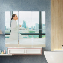 10PC BIG SQUARE ADHESIVE - BATHROOM - MIRROR - WALL - Justgrabit Inc.