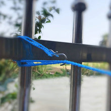 3 Meter Anti - Slip Clothesline Rope - Nylon, Hooks, Indoor/Outdoor - Justgrabit Inc.