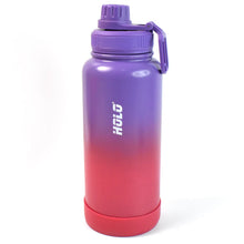 Two Tone Pink Stainless Steel Water Bottle | Copper Coated Vacuum Insulation (1000ml) - justgrabit.in | Just Grab It