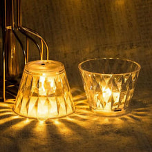 Cup Shape Crystal Table Lamp, Diwali (1 Pc) - justgrabit.in | Just Grab It