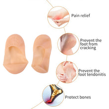 Silicone Heel Protector Socks – Anti Crack Foot Care Socks (1 Pair) - justgrabit.in | Just Grab It