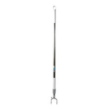 Stainless Steel Telescopic Pole Clothes Hooks Hanger (1 Pc / 155 cm) - justgrabit.in | Just Grab It