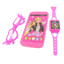 Barbiee Musical Phone, Watch & Glasses Set for Girls – ABS Calling Toy (3 - Piece, Battery Not Included) - Justgrabit Inc.