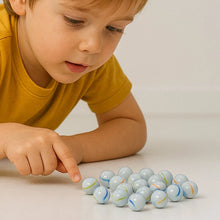 Classic Glass Marbles Pack of Approx 30 Pc - Justgrabit Inc.