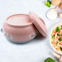 4500ml Insulated Casserole Box (Steel): Floral Print, Keeps Food Hot/Cold - Justgrabit Inc.