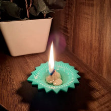Silicone Diya for Diwali Attractive Design Colourful Diya Combo, Diwali (6 Pcs Set) - justgrabit.in | Just Grab It
