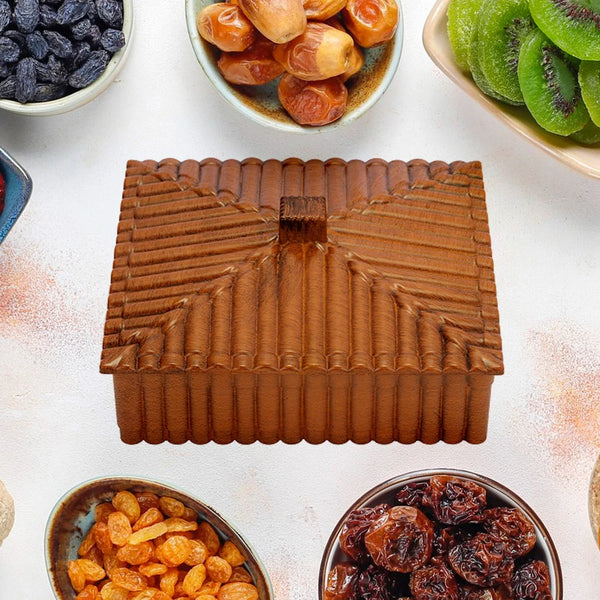 Plastic Multipurpose Dry Fruit Chocolates Mouth Box (1 Pc) - justgrabit.in | Just Grab It