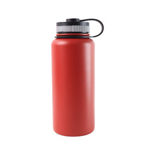 Red Stainless Steel Double Wall Vacuum - Insulated Drink Water Bottle (1000 ML) - justgrabit.in | Just Grab It